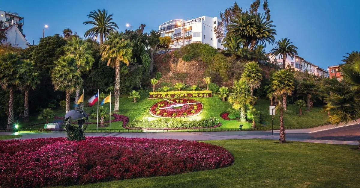 Castillo Wulff sobre el mar en Viña del Mar